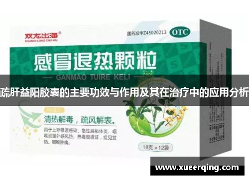 疏肝益阳胶囊的主要功效与作用及其在治疗中的应用分析